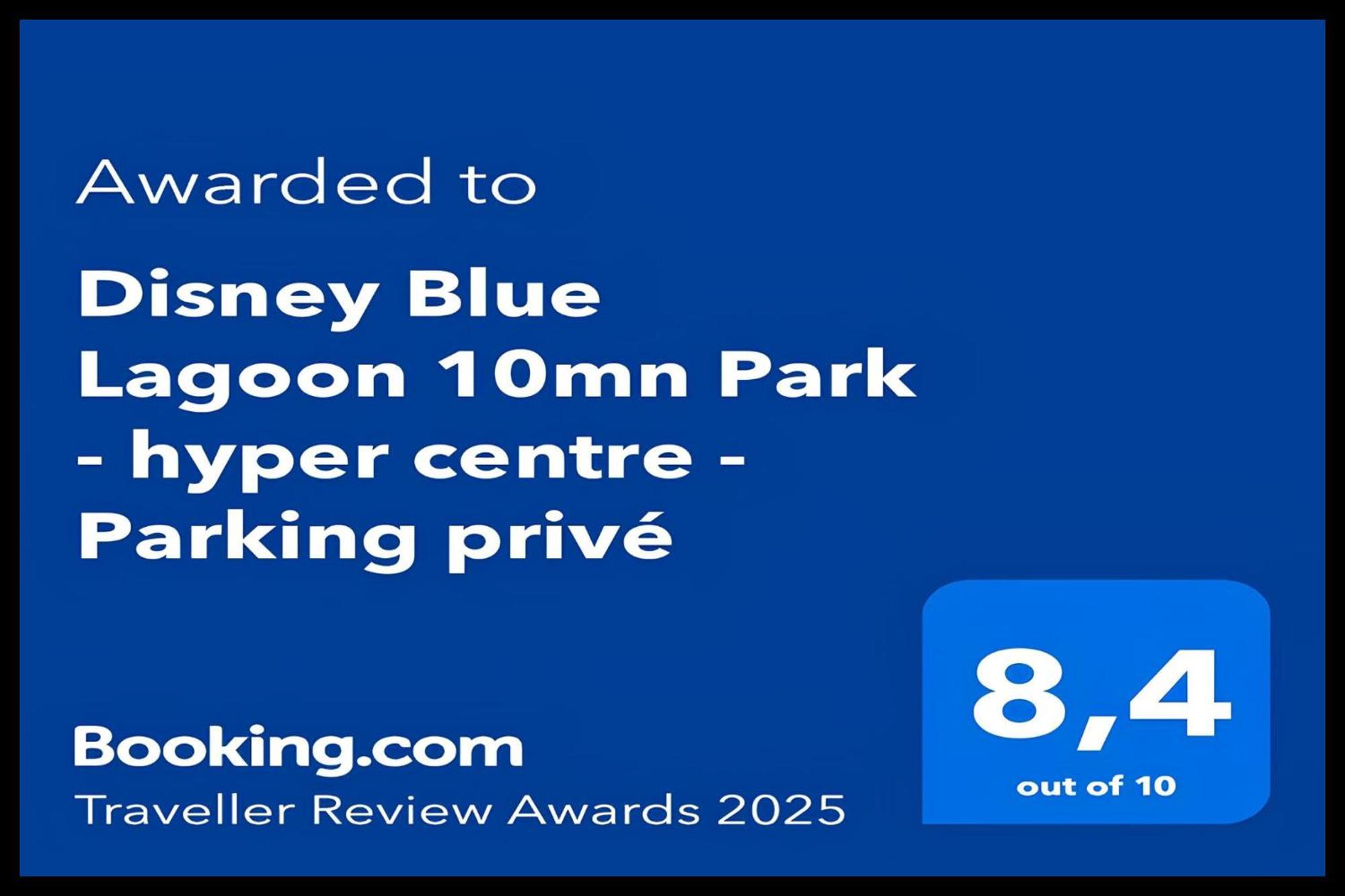 Disney Blue Lagoon - Ideal Sejour Famille Et Professionnel - Parking Inclus - Facile D'Acces - Proche Transport & Parc Disney Bussy-Saint-Georges Eksteriør billede